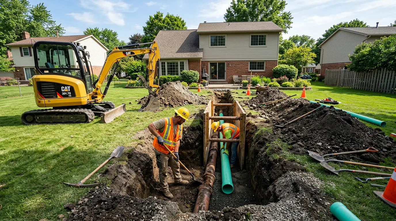 Trenchless Sewer Repair in Michigan City, IN